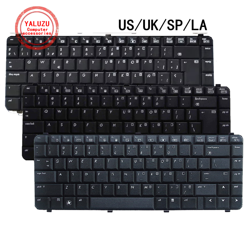 Gold 6248R - Nowa klawiatura angielska (US/UK/SP/LA) do laptopów